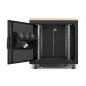 APC NetShelter - Rack informatique insonorisé - 12U - Finition Erable