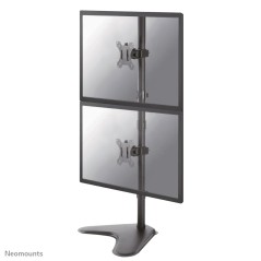 Neomounts FPMA-D550DDVBLACK Support d'écran à poser 10-32" - installation verticale