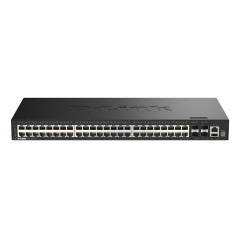 D-Link DGS-1530-52 E commutateur réseau Géré L2 Gigabit Ethernet (10 100 1000) Noir