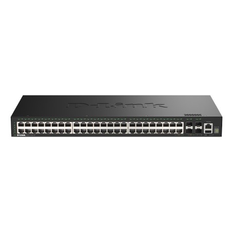 D-Link DGS-1530-52 E commutateur réseau Géré L2 Gigabit Ethernet (10 100 1000) Noir