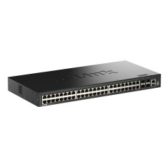 D-Link DGS-1530-52/E commutateur réseau Géré L2 Gigabit Ethernet (10/100/1000) Noir