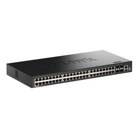 D-Link DGS-1530-52/E commutateur réseau Géré L2 Gigabit Ethernet (10/100/1000) Noir