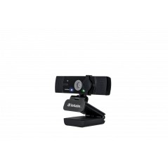 Verbatim 49580 webcam 3840 x 2160 pixels USB 2.0 Noir