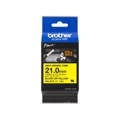 21.0MM BLACK ON YELLOW HEAT SHRINK TAPE