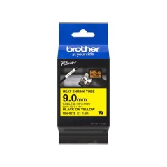 9.0MM BLACK ON YELLOW HEAT SHRINK TAPE
