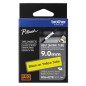 9.0MM BLACK ON YELLOW HEAT SHRINK TAPE 9.0MM BLACK ON YELLOW HEAT SHRINK TAPE