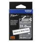 21.0MM BLACK ON WHITE HEAT SHRINK TAPE
