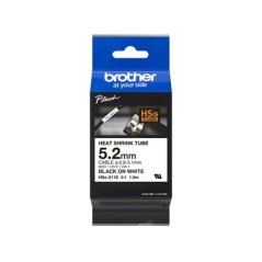 5.2MM BLACK ON WHITE HEAT SHRINK TAPE