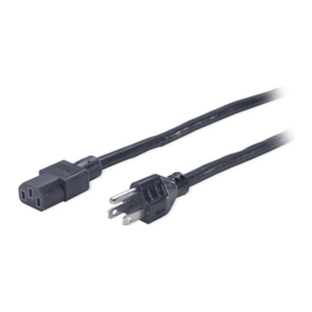 APC PWR C13   5-15P, 2.4 m Noir 2,44 m Coupleur C13 NEMA 5-15P