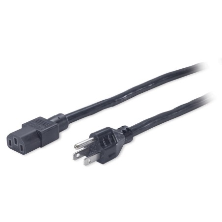 APC PWR C13 / 5-15P, 2.4 m Noir 2,44 m Coupleur C13 NEMA 5-15P