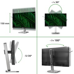 Philips 5000 series 27B2G5200 00 écran plat de PC 68,6 cm (27") 1920 x 1080 pixels Full HD LCD Anthracite