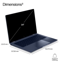 HP EliteBook X G2i 14 inch Notebook Next Gen AI PC Wolf Pro Security Edition Copilot+ PC Intel Core Ultra X7 358H Ordinateur
