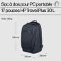 HP Sac à dos pour ordinateur portable Travel Plus 30L 17 pouces HP Sac à dos pour ordinateur portable Travel Plus 30L 17 pouces