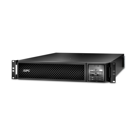 APC Smart-UPS On-Line SRT2200RMXLI - 2 200 VA, 8x C13 et 2x C19, montage en rack