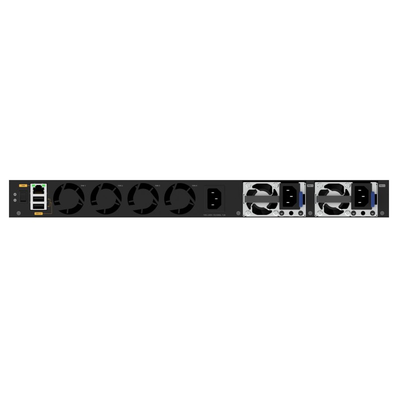 NETGEAR GSM4352 Géré L3 Gigabit Ethernet (10/100/1000) Connexion Ethernet, supportant l'alimentation via ce port (PoE) 1U Noir NETGEAR GSM4352 Géré L3 Gigabit Ethernet (10/100/1000) Connexion Ethernet, supportant l'alimentation via ce port (PoE) 1U Noir