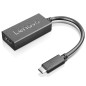 Lenovo USB-C to HDMI 2.0b adaptateur graphique USB Noir