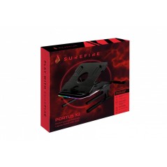 SureFire PORTUS X2 Supports de Laptop Noir 43,9 cm (17.3")
