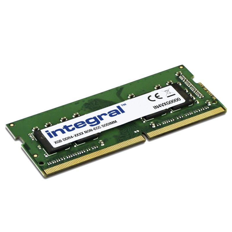 Integral IN4V8GNGLTX module de mémoire 8 Go 1 x 8 Go DDR4 260-pin SO-DIMM Integral IN4V8GNGLTX module de mémoire 8 Go 1 x 8 Go DDR4 260-pin SO-DIMM