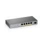 Zyxel GS1350-6HP-EU0101F commutateur réseau Géré L2 Gigabit Ethernet (10/100/1000) Connexion Ethernet, supportant Zyxel GS1350-6HP-EU0101F commutateur réseau Géré L2 Gigabit Ethernet (10/100/1000) Connexion Ethernet, supportant