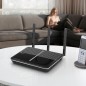 TP-Link Archer VR2100v routeur sans fil Gigabit Ethernet Bi-bande (2,4 GHz / 5 GHz) Noir TP-Link Archer VR2100v routeur sans fil Gigabit Ethernet Bi-bande (2,4 GHz / 5 GHz) Noir