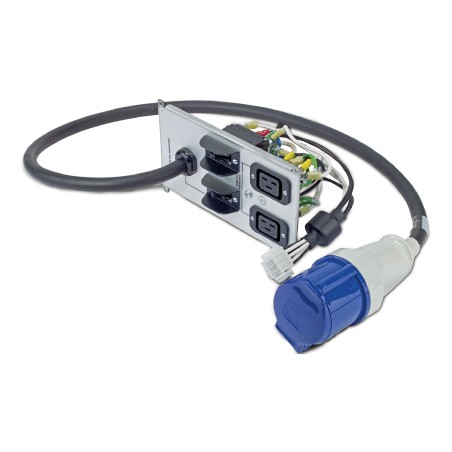APC Kit de plaque arrière Symmetra RM 230 V avec (2) IEC320 C19 et (1) IEC 60309