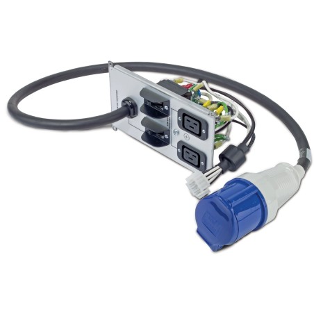 APC Kit de plaque arrière Symmetra RM 230 V avec (2) IEC320 C19 et (1) IEC 60309