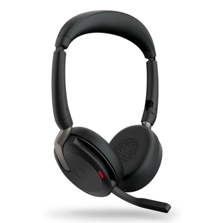 Jabra Evolve2 65 Flex Casque Sans fil Arceau Bureau/Centre d'appels USB Type-A Bluetooth Socle de chargement