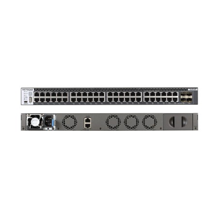 NETGEAR XSM4348CS Géré 10G Ethernet (100 1000 10000) 1U Gris