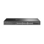 TP-Link Omada SG3428X commutateur réseau Géré L2+/L3 Gigabit Ethernet (10/100/1000) 1U Noir TP-Link Omada SG3428X commutateur réseau Géré L2+/L3 Gigabit Ethernet (10/100/1000) 1U Noir