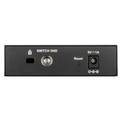 D-Link DGS-1100-05V2/E commutateur réseau Géré L2 Gigabit Ethernet (10/100/1000) Noir