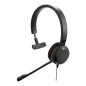 Jabra 14401-20 casque Avec fil Arceau Bureau/Centre d'appels Noir