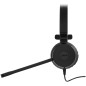 Jabra 14401-20 casque Avec fil Arceau Bureau/Centre d'appels Noir