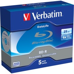 Verbatim DataLife 6x BD-R 25 Go 5 pièce(s)