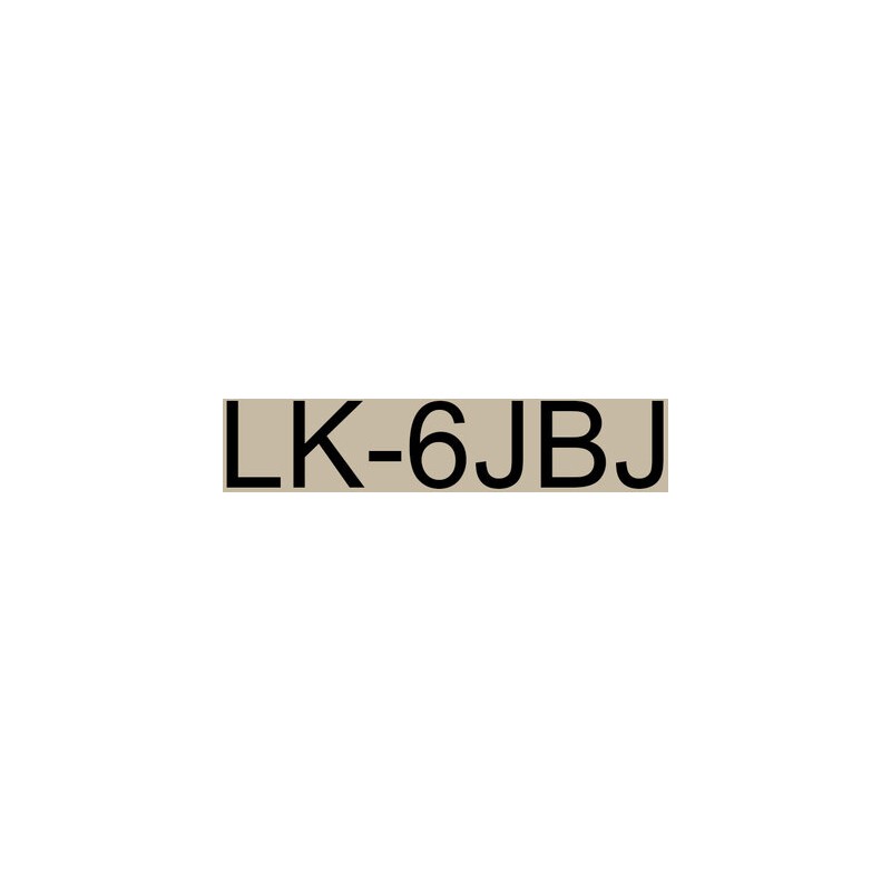 Matte Beige/Black 24mm LK-6JBJ