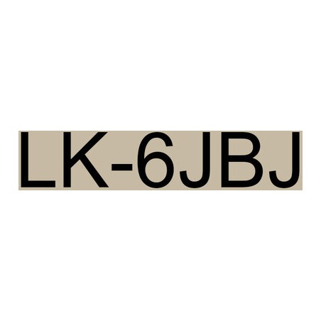 Matte Beige/Black 24mm LK-6JBJ