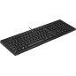 HP 125 Wired Keyboard (Bulk) clavier Bureau USB Noir HP 125 Wired Keyboard (Bulk) clavier Bureau USB Noir