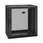 APC NetShelter WX AR112SH4 - 12U, armoire de brassage 19 pouces, montage mural, pré-assemblé, profondeur 400 mm