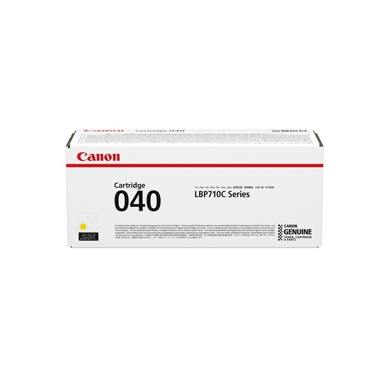 Canon 040 Cartouche de toner 1 pièce(s) Original Jaune Canon 040 Cartouche de toner 1 pièce(s) Original Jaune