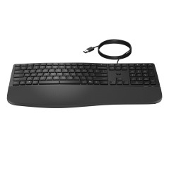 HP 480 CFT WD KBD clavier Maison USB Noir