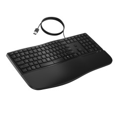 HP 480 CFT WD KBD clavier Maison USB Noir