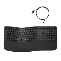HP 480 CFT WD KBD clavier Maison USB Noir