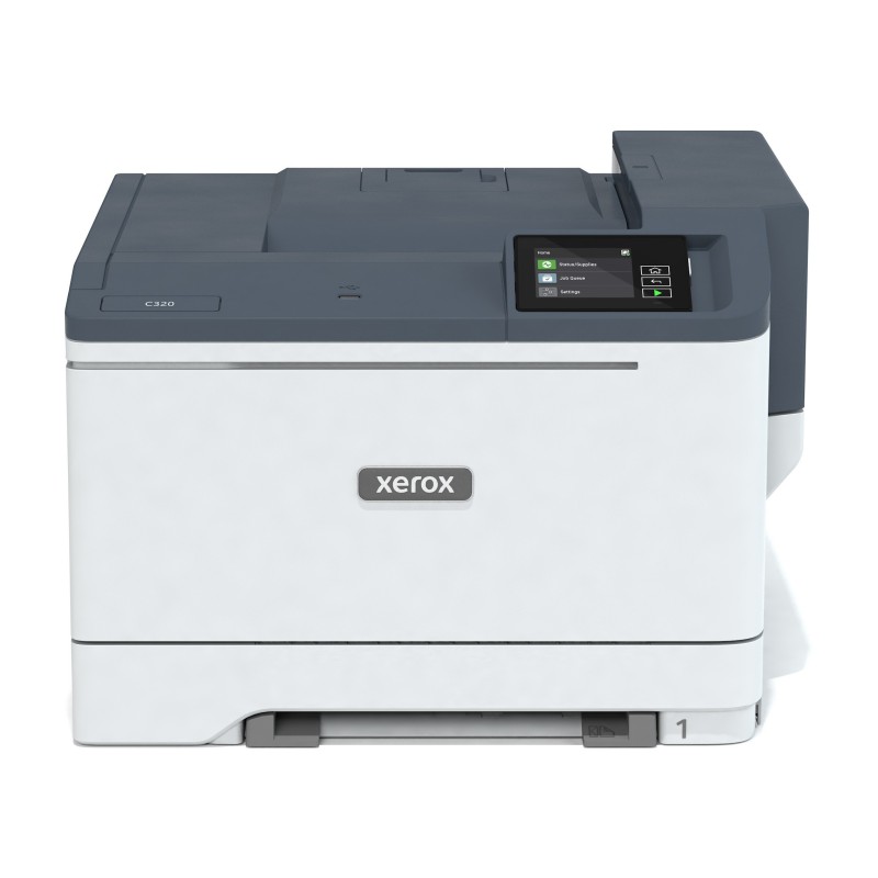 Xerox C320 Imprimante recto verso sans fil A4 33 ppm, PS3 PCL5e/6, 2 magasins Total 251 feuilles Xerox C320 Imprimante recto verso sans fil A4 33 ppm, PS3 PCL5e/6, 2 magasins Total 251 feuilles