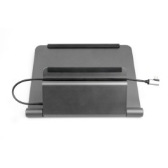 Acer HP.DSCAB.012 Support de livres Supports de Laptop Argent 39,6 cm (15.6")