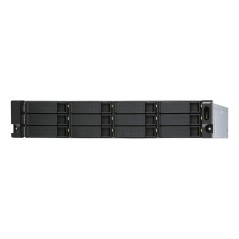 QNAP TL-R1200S-RP Boîtier de disques de stockage Boîtier disque dur SSD Noir, Gris 2.5 3.5"