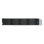 QNAP TL-R1200S-RP Boîtier de disques de stockage Boîtier disque dur/SSD Noir, Gris 2.5/3.5"