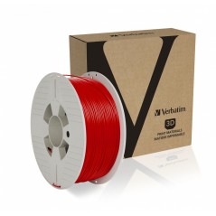Verbatim 55320 matériel d'impression 3D Acide polylactique (PLA) Rouge 1 kg
