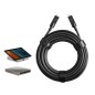 Viewsonic MCB-RS-C10 câble USB USB 3.2 Gen 1 (3.1 Gen 1) 10 m USB C 5 Gbit/s 30 W Noir Viewsonic MCB-RS-C10 câble USB USB 3.2 Gen 1 (3.1 Gen 1) 10 m USB C 5 Gbit/s 30 W Noir