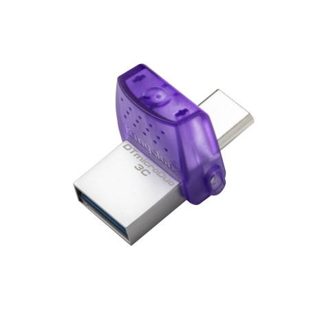 Kingston Technology DataTraveler 256 Go microDuo 3C 200 Mo/s dual USB-A + USB-C