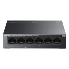 TP-Link LS106P commutateur réseau Non-géré L2 Fast Ethernet (10 100) Connexion Ethernet, supportant l'alimentation via ce port