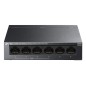 TP-Link LS106P commutateur réseau Non-géré L2 Fast Ethernet (10/100) Connexion Ethernet, supportant l'alimentation via ce port TP-Link LS106P commutateur réseau Non-géré L2 Fast Ethernet (10/100) Connexion Ethernet, supportant l'alimentation via ce port